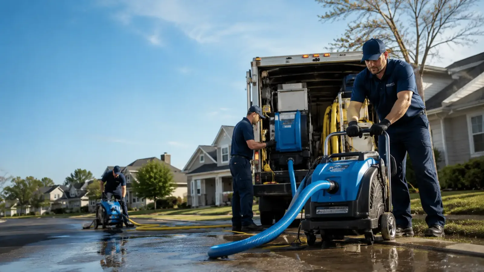 Flood Damage Cleanup in Hunters, WA